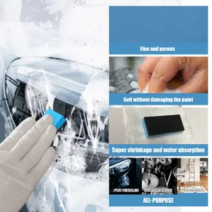 Vielseitig einsetzbarer, saugstarker Reinigungsschwamm für Auto, Industrie und Haushalt.