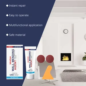 Professional Jakehoe wall mending agent kit with scraper and sandpaper for home wall repair