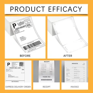 Démonstration complète de l'efficacité du spray pour papier thermique avec comparaison
