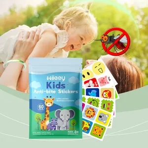 Parches antimosquitos WIIEEY para niños con aceite de eucalipto natural puro