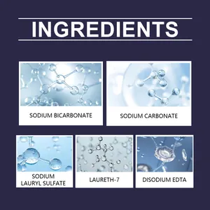 Detailed ingredient breakdown for professional stone cleaning powder formula