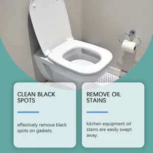 Gel limpiador multiusos para eliminar moho y manchas en las juntas y superficies del hogar