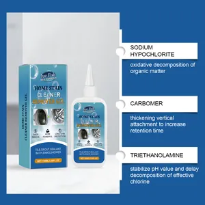 Detailed analysis of Jue Fish stain remover gel ingredients and their powerful cleaning actions.