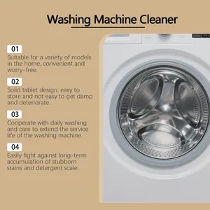 Detailed benefits of effervescent washing machine cleaner tablets for drum cleaning