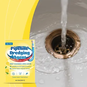 Jue Fish pipeline dredging agent powder for deep cleaning sink drains and clog removal