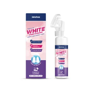 Nettoyant pour chaussures blanches Jakehoe avec tête de brosse pour les taches tenaces