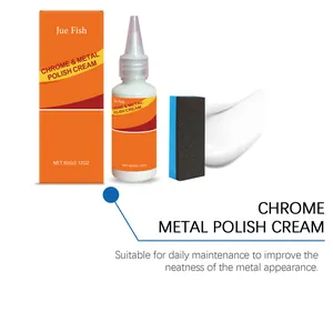 Professionelle Metallpoliercreme für Edelstahl- und Chromoberflächen
