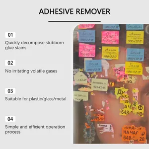Effective adhesive remover for cleaning stubborn glue stains on various surfaces