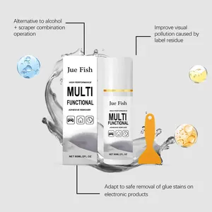 Jue Fish Multi-functional Adhesive Remover for car and home with scraper tool detail