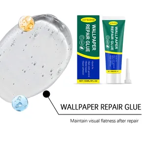 Vue détaillée de la colle de réparation de papier peint Jaysuing avec gel transparent