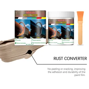 Jakehoe Rostumwandler 100g Set inklusive Auftragspinsel und Produkttextur-Detail