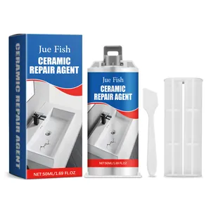 Jue Fish 50ml ceramic repair agent kit for fixing tile cracks and bathroom sink leaks