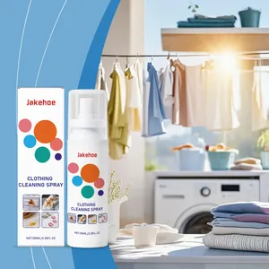 Jakehoe Spray De Nettoyage Pour Vêtements Détachant Sans Eau Portable Nettoyant Taches Huile Pour Maison Utilisation Quotidienne