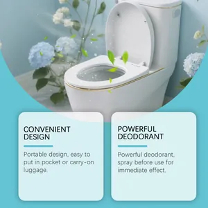 Gedetailleerd functieoverzicht van draagbare toiletverfrisser voor directe frisheid.
