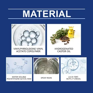 Detailed material composition of waterproof air mattress repair kit ingredients