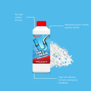 Jakehoe sink and drain unblocker powder in 300g bottle with effective residue-free formula