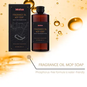 Limpiador de suelos de jabón con aceite perfumado sin fósforo en frasco de 100ml