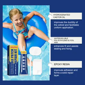 Detailed guide on inflatable repair kit ingredients like epoxy resin for waterproof sealing