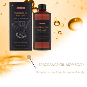 Jabón limpiasuelos Jakehoe sin fósforo con aroma cítrico para suelos brillantes 100ml