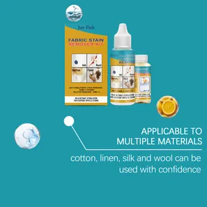 Mild all-in-one fabric stain remover kit for cotton, linen, silk, and wool materials