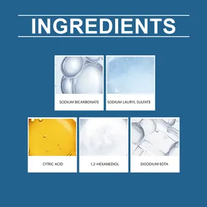 Macro details of active ingredients in dishwasher cleaning tablets ingredients list
