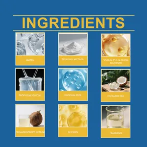Detail infographic showing the key ingredients of Jakehoe laundry anti-staining sheets
