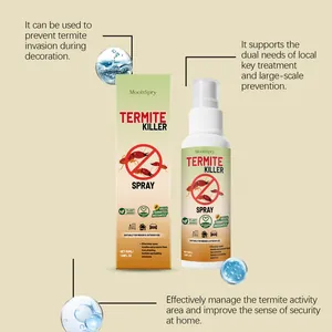 MoonSpry 50ml plantaardige termietendoder spray voor binnen- en buitengebruik