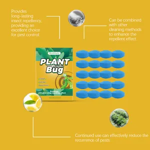Infographic van MoonSpry plantaardige insectenwerende pillen voor huishoudelijk gebruik