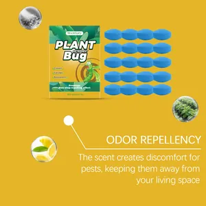 MoonSpry insectenwerende tabletten met geurverdrijvingsfunctie en citroengeur