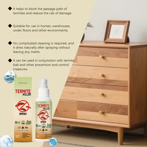 Gedetailleerde productkenmerken van MoonSpry termietenspray voor houten meubels binnen