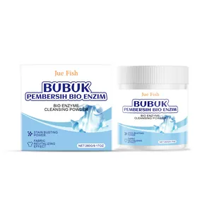 Jue Fish Bio-Enzym-Reinigungspulver 260g zur Fleckenentfernung und tiefen Stoffpflege