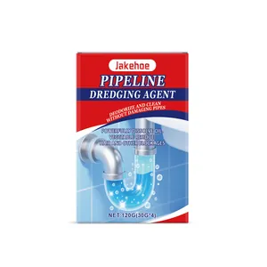 JAKEHOE powerful pipeline dredging powder for kitchen and bathroom drain cleaning 120g