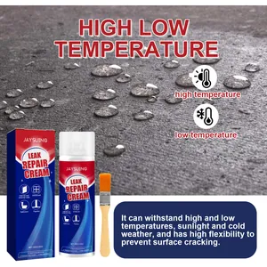 Jaysuing leak repair cream detail showing high and low temperature resistance features
