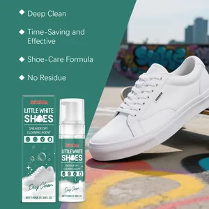 Detailed view of Jakehoe sneaker foam cleaner featuring the 100ml bottle and box