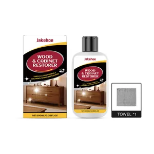 100ml Jakehoe Holz- und Schrankrestaurator-Set mit Reinigungstuch für Möbel