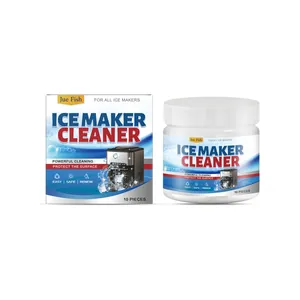 Jue Fish ice maker cleaner tablets for deep descaling and surface protection, 10pcs set
