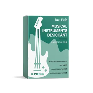 Desecante profesional Jue Fish para instrumentos musicales absorbente de humedad pack de 12