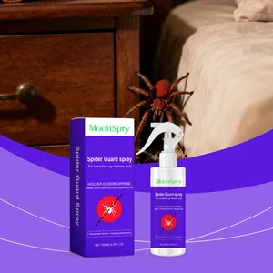 MOONSPRY Spray de Protection Contre les Araignées Formule Végétale Douce Répulsif Araignées Intérieur Extérieur Spray Nettoyant