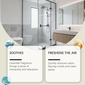 Lavender room fragrance spray for long-lasting freshness and indoor odor removal