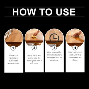 Step-by-step tutorial for wood furniture wax application to restore shine and finish