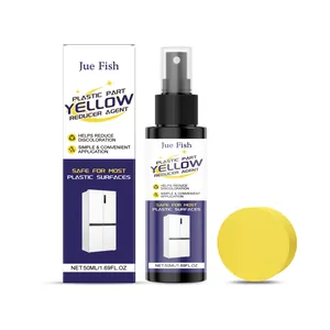 Jue Fish 50ml Spray réducteur de jaunissement pour plastique pour restauration de surfaces