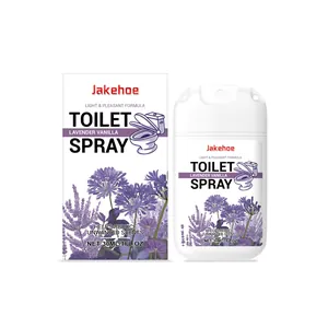 Jakehoe Lavendel Vanille Toilet Spray 30ml luchtverfrisser voor geurverwijdering