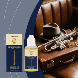 Professional Harmisca tuning slide grease for brass instruments with vintage props