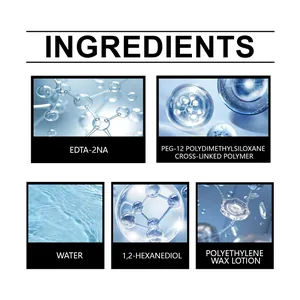 Lista de ingredientes del spray limpiador de pianos con agua y loción de cera