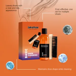 Kit de nettoyage Jakehoe polyvalent avec bouteilles de solution et brosse de soin