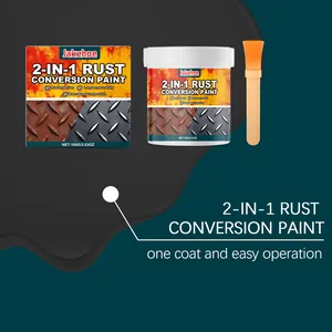 Dettaglio del kit vernice convertitore di ruggine 2-in-1 Jakehoe con barattolo da 100g e pennello