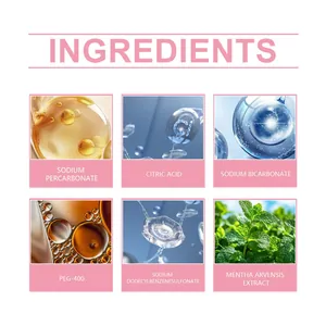 Detailed ingredient breakdown for effective toilet cleaning tablets including citric acid.