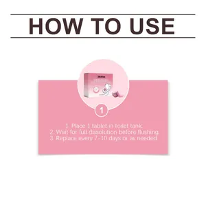 Step-by-step guide for using Jakehoe toilet cleaning effervescent tablets in tank