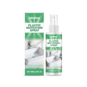 Jakehoe Spray Sbiancante per Restauro Plastica Soluzione Detergente Antiossidante per Elettrodomestici Auto Detergente Delicato