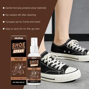 JAKEHOE 100ml Shoe Protector Spray for superior rain and stain protection on sneakers